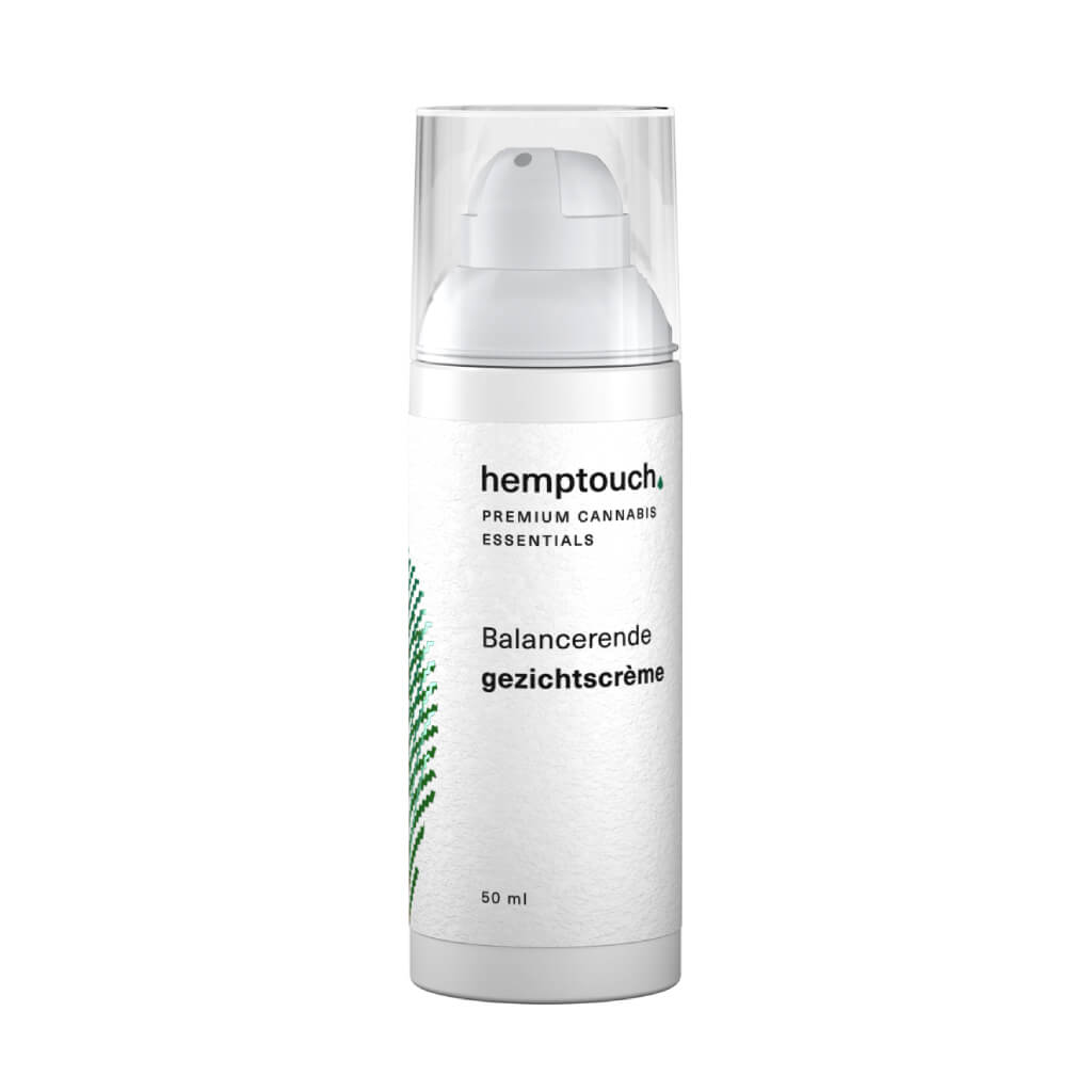 Hemptouch - Crema viso riequilibrante con CBD (50 ml/50 mg)