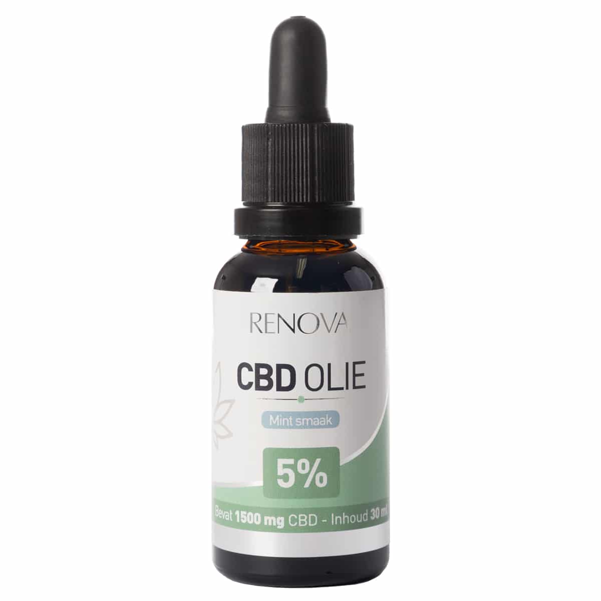 Renova - Olio di CBD 5% alla menta piperita (30 ml)