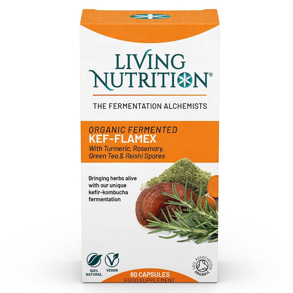 Living Nutrition Kef-Flamex Capsule (60 pezzi) - prodotto