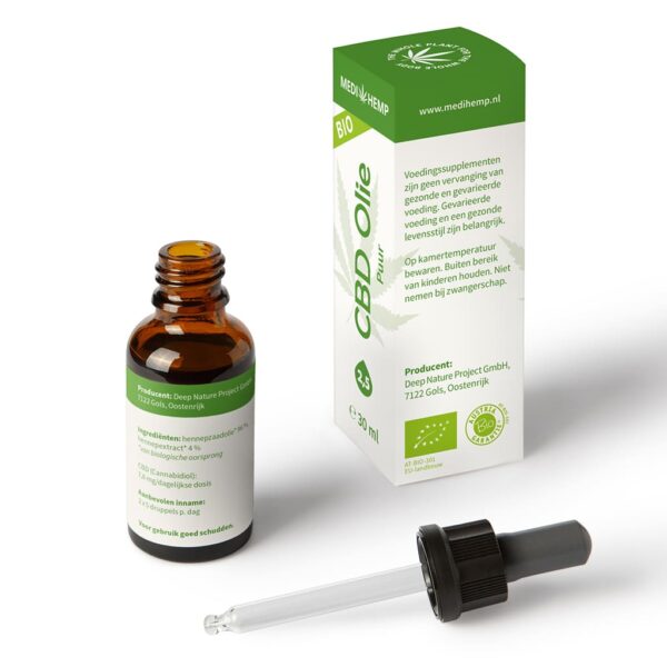 Medihemp - Olio di CBD Puro 2,5% (30ml) - immagine 3