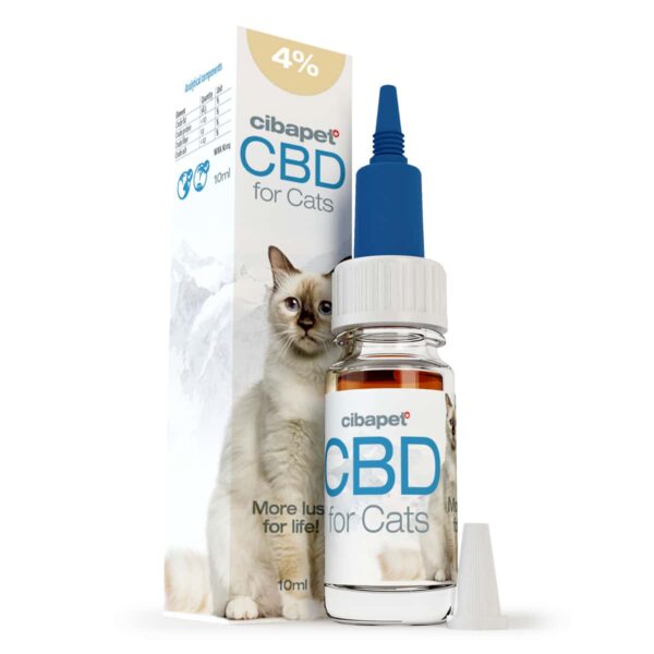 Cibapet - Olio di CBD 4% per gatti