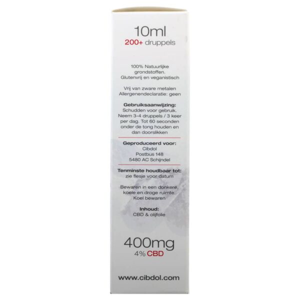 Cibdol - Olio di CBD d'oliva 4% - immagine 2