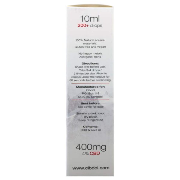 Cibdol - Olio di CBD d'oliva 4% - immagine 3