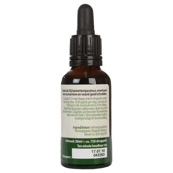 Jacob Hooy - Olio di CBD 2,75% (30ml) - immagine 3