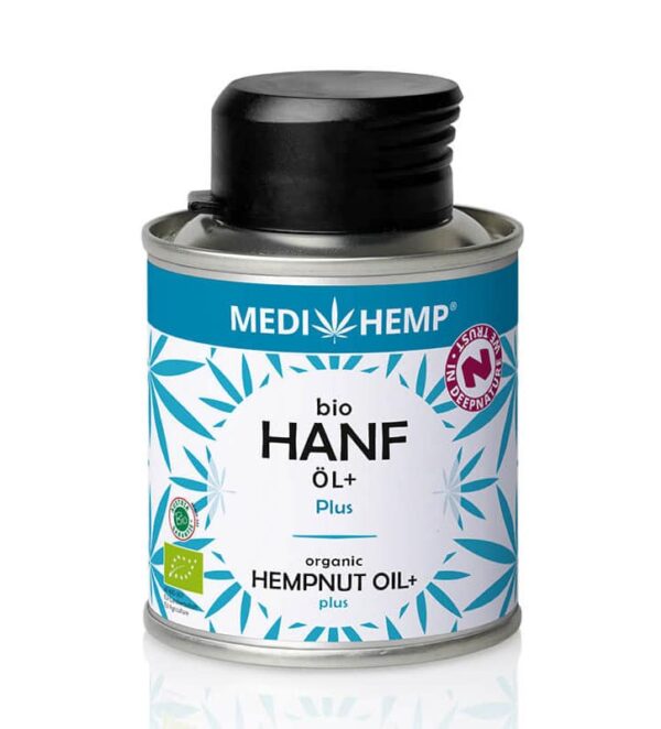 Medihemp - Olio di semi di canapa biologico Plus CBD - 240mg (100ml)