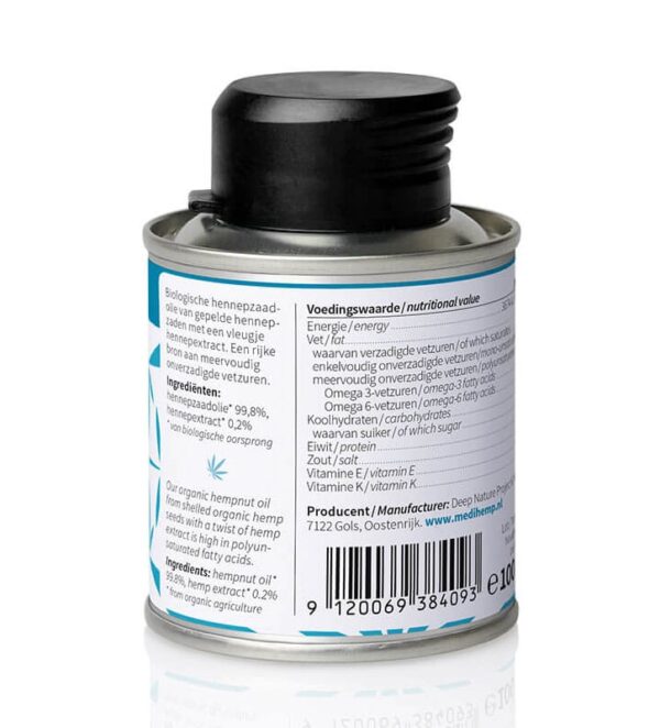 Medihemp - Olio di semi di canapa biologico Plus CBD - 240mg (100ml) - immagine 2