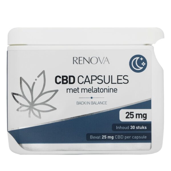 Renova - Capsules CBD con Melatonina 5% (25 mg)
