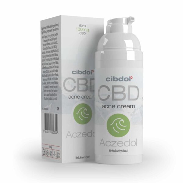 Aczedol - Crema purificante al CBD (contro i brufoli) - immagine 2