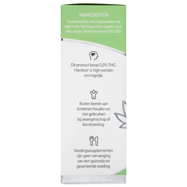 Renova - Olio di CBD 5% alla menta piperita (30 ml) - immagine 6