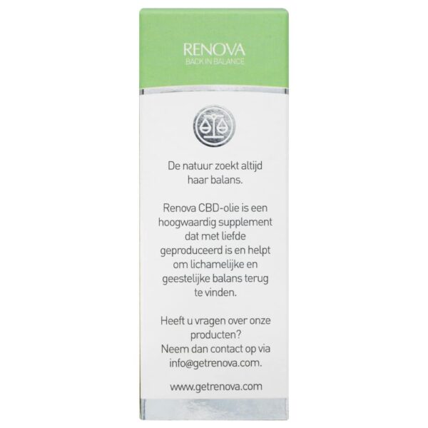 Renova - Olio di CBD 5% alla menta piperita (30 ml) - immagine 7