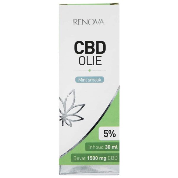 Renova - Olio di CBD 5% alla menta piperita (30 ml) - immagine 5